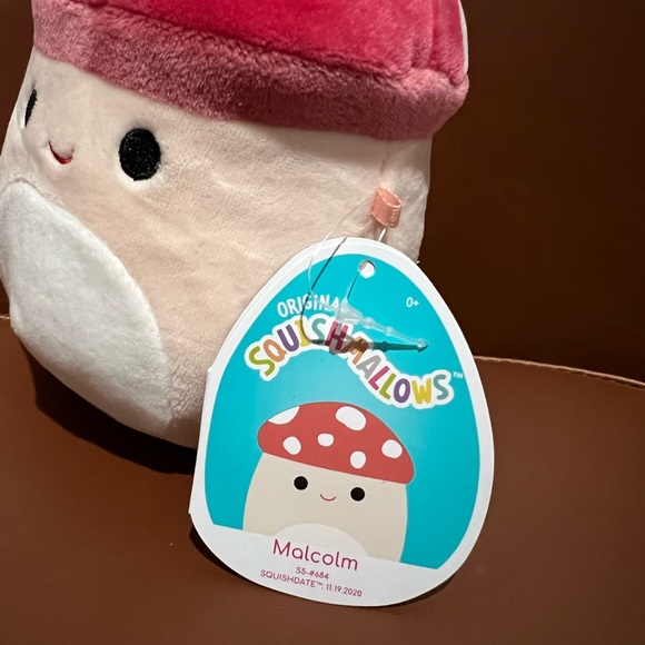Malcolm the Mushroom 5” Squishmallow - Picture 2 of 5